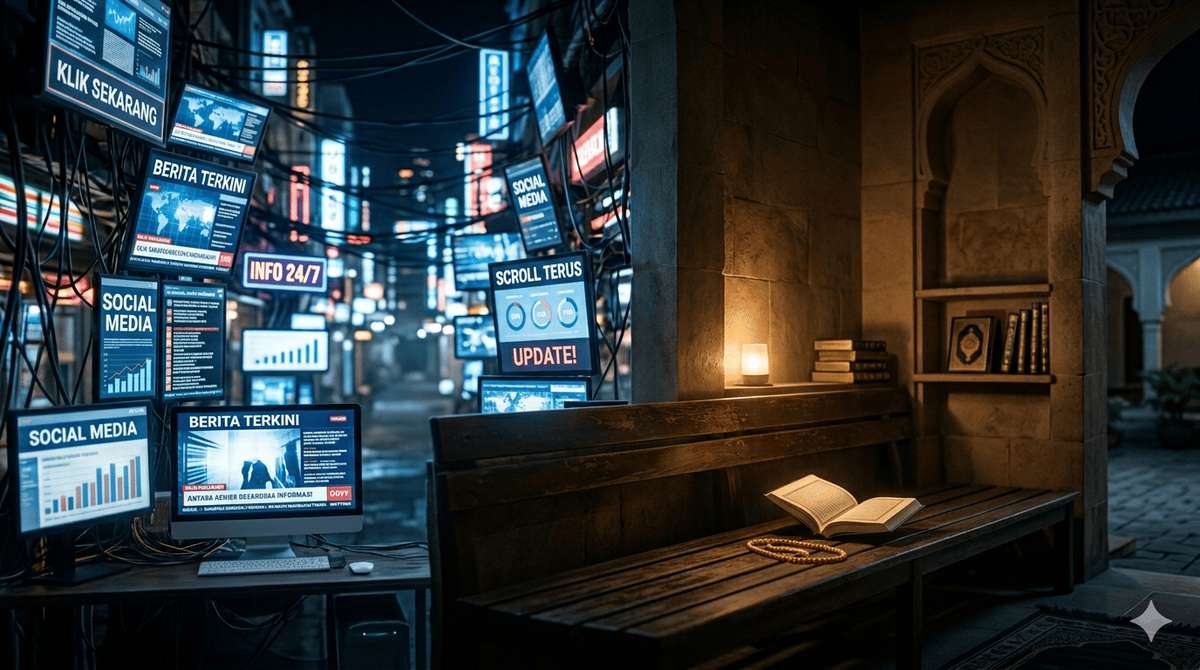 Iman di Era Overload Informasi: Antara Kelimpahan Pengetahuan dan Krisis Ketenangan 